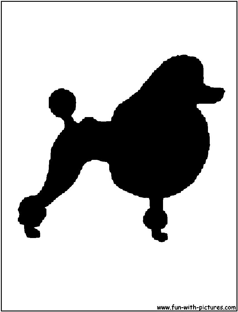 Poodle Silhouette