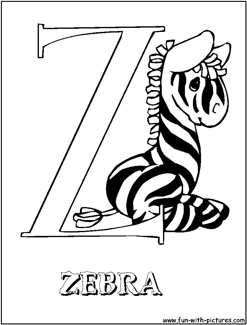 Preciousmoments Z Coloring Page 