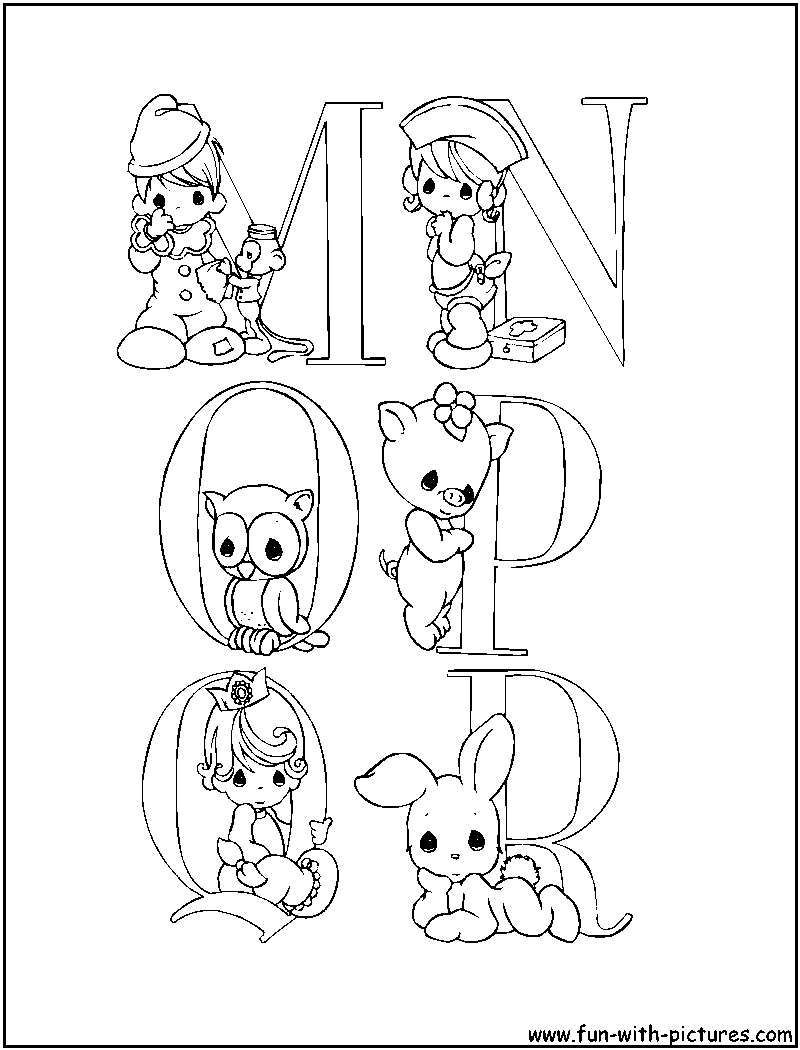 Preciousmoments_mr Coloring Page 