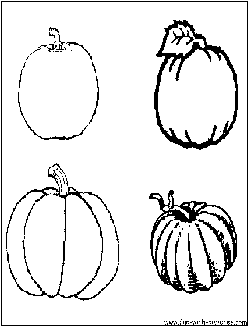 Pumpkin Coloring Page4 