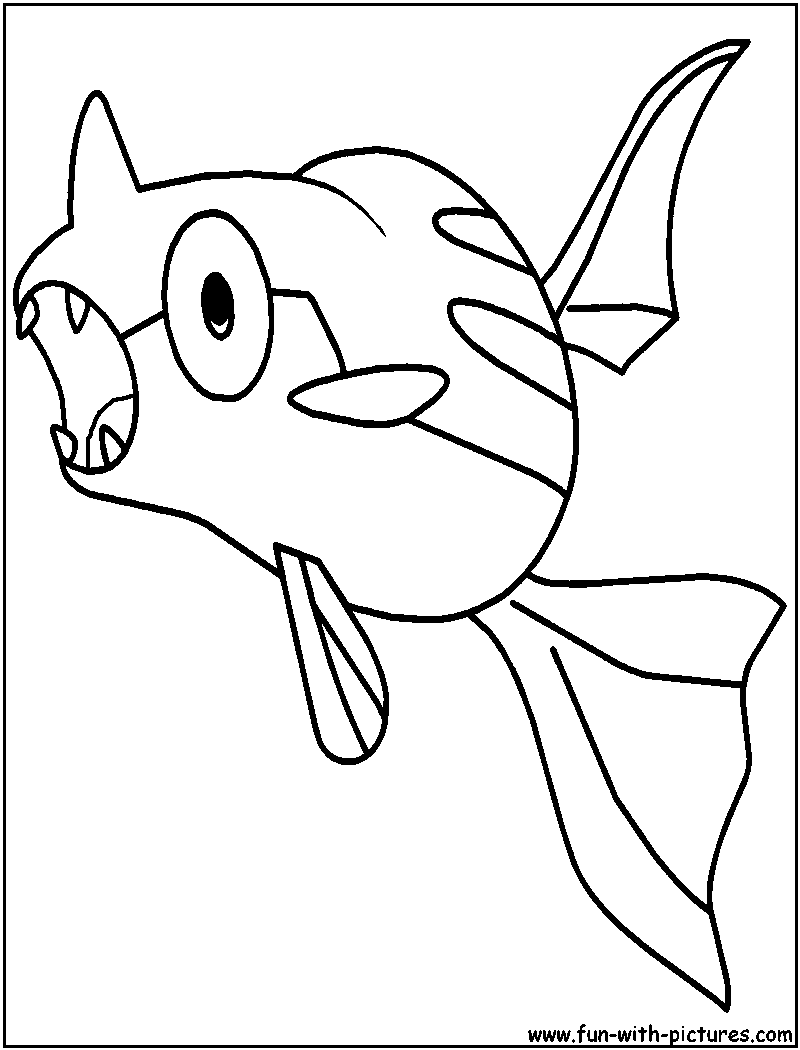 Remoraid Coloring Page 