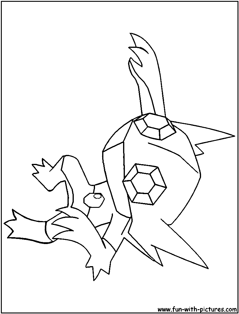 Sableye Coloring Page 