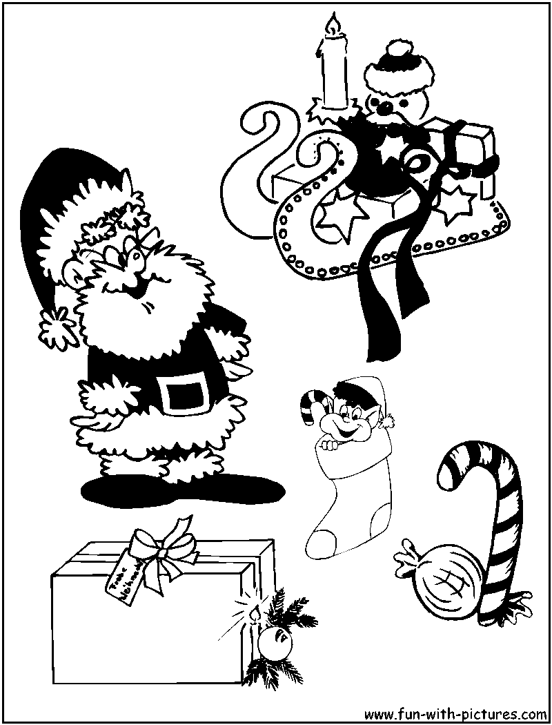 Saint Nicholas Gifts Coloring Page 