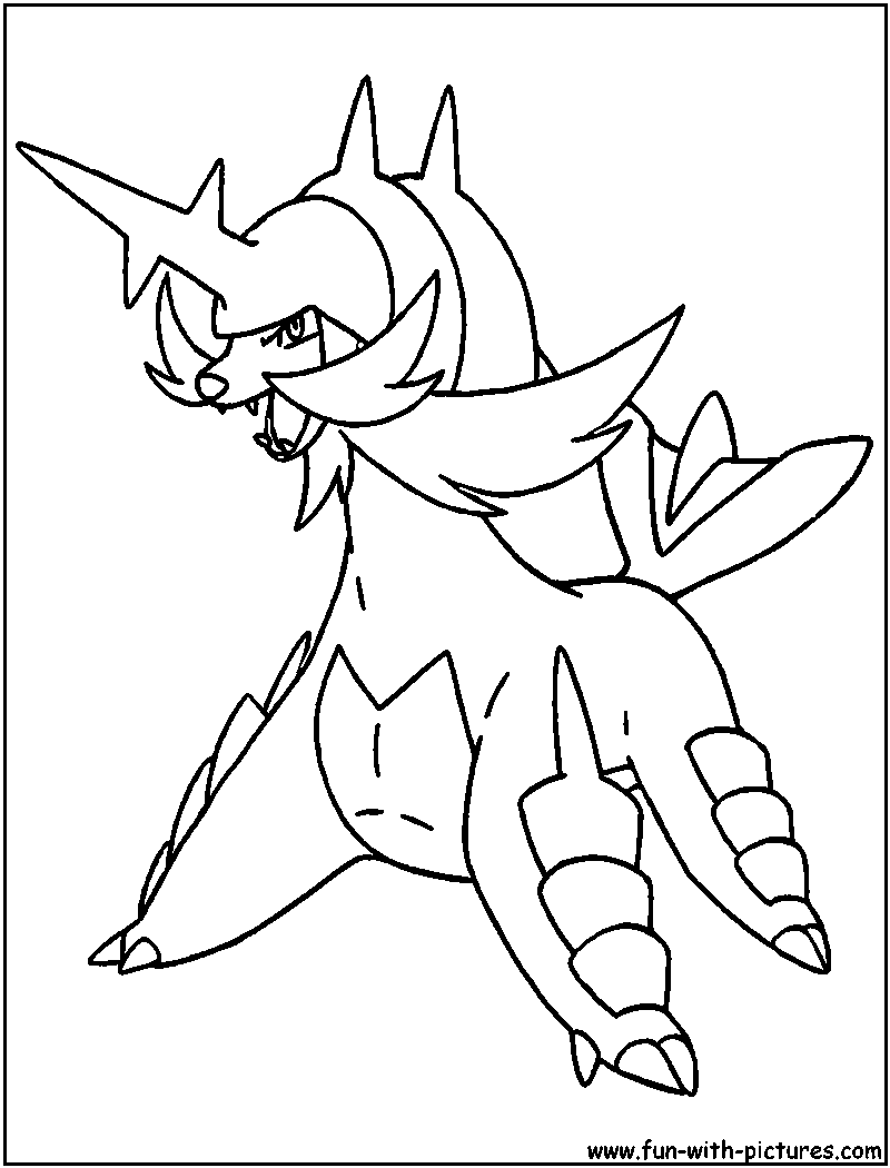 Samurott Coloring Page