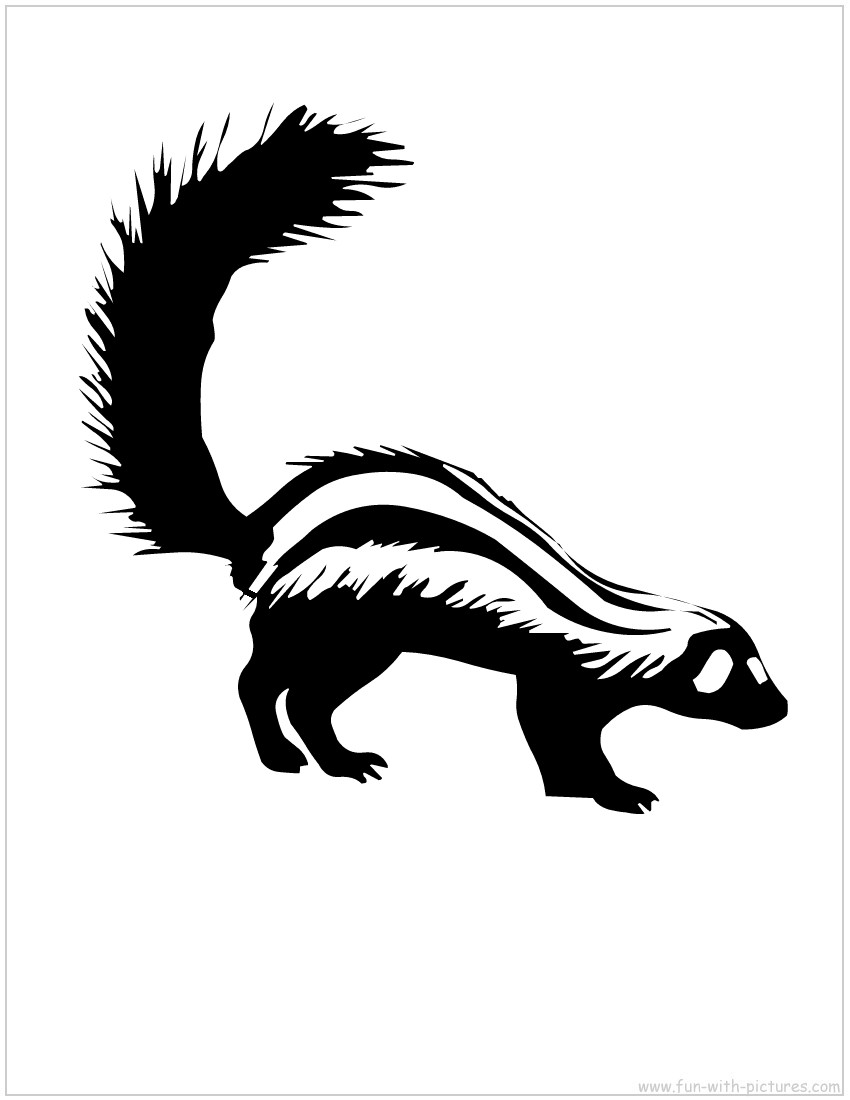 Skunk Silhouette