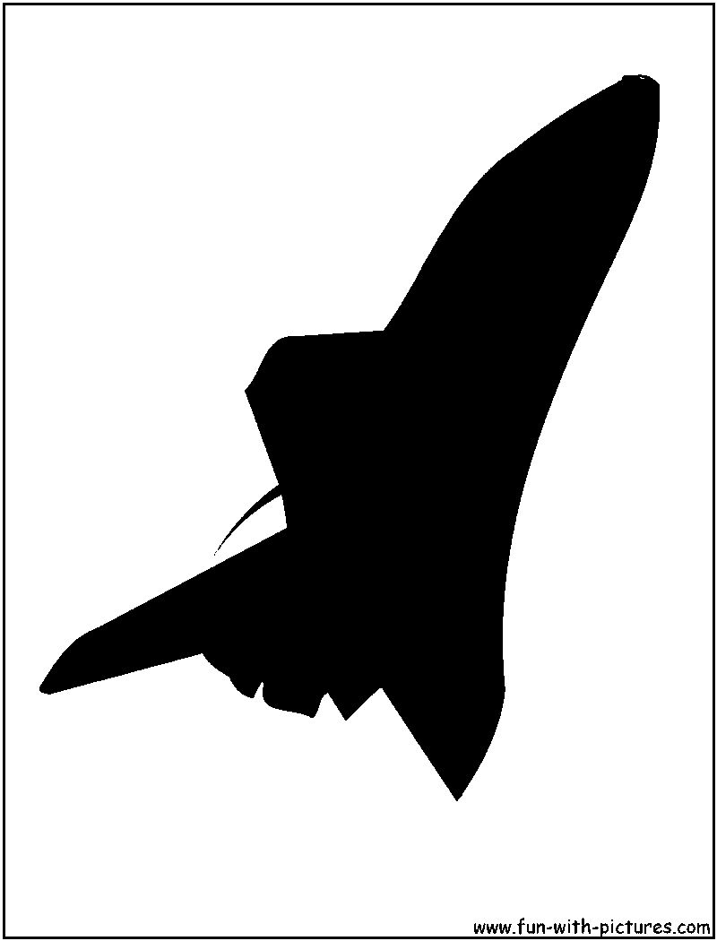 Space Shuttle Silhouette