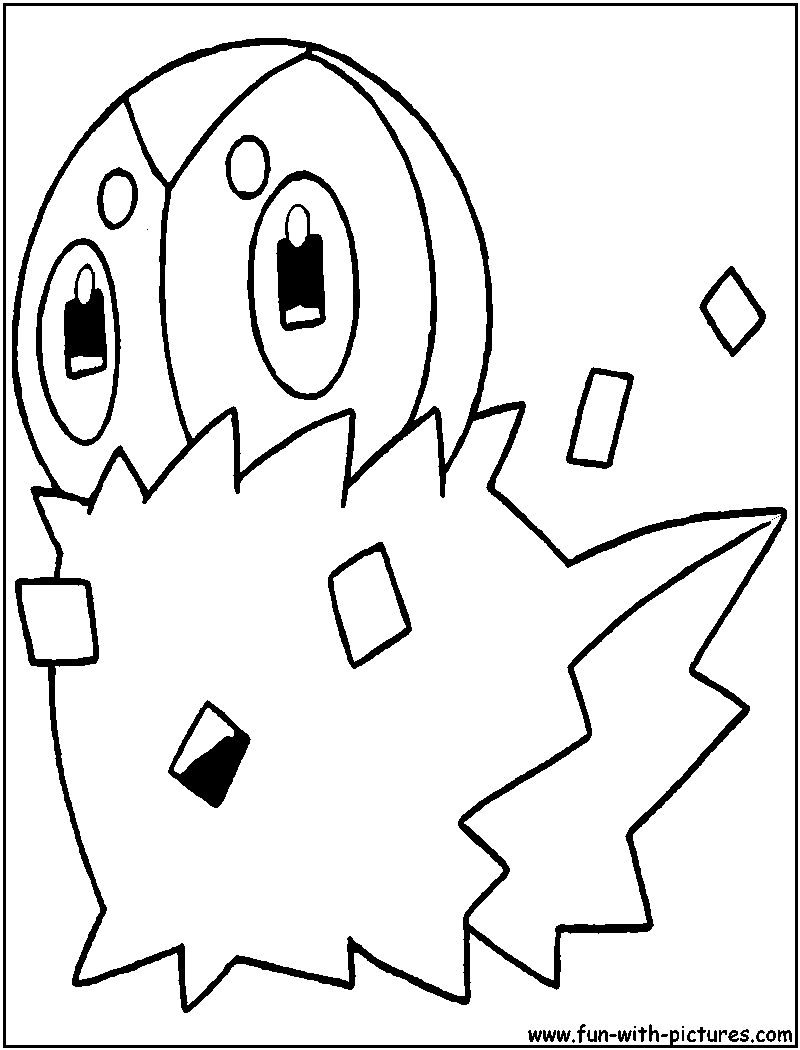 Spewpa Coloring Page 