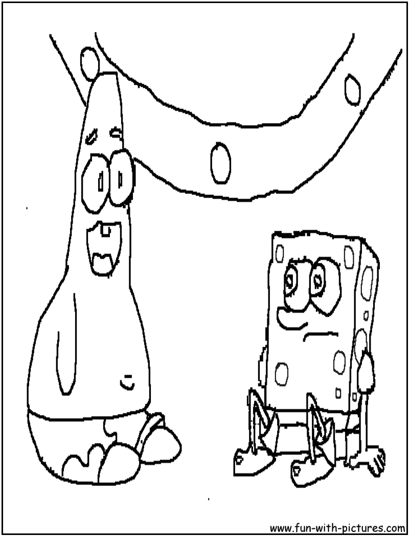 spongebob patrick coloring pages