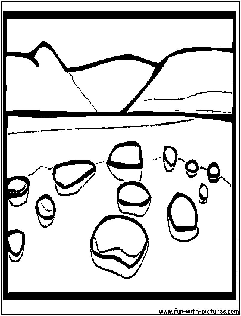 Springriver Coloring Page 
