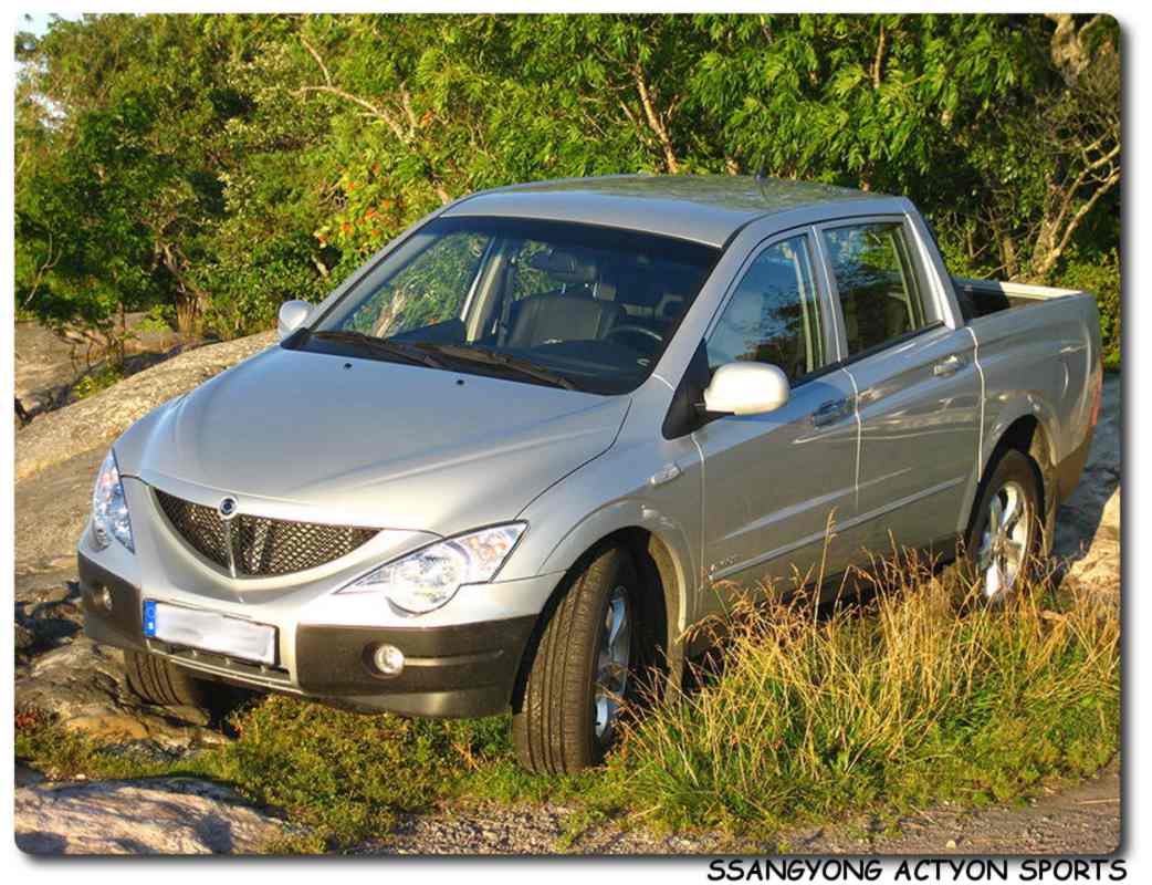 Ssangyong Actyon Sports Car 