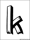 alphabet k