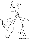 Ampharos Coloring Page 