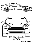 Astonmartin Rapide Coloring Page 