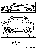 Audi R8 Spider Coloring Page 