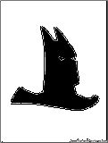 batman face silhouette