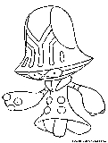 Beheeyem Coloring Page 