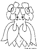 Bellossom Coloring Page 