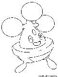 Bonsly Coloring Page 