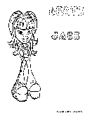 Bratz Jade Coloring Page 