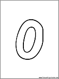 bubble letter o