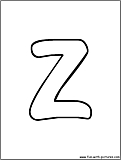 bubble letter z