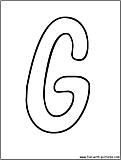 bubble letters G