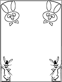 bunnies border