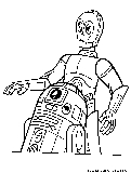 C3po R2d2 Coloring Page 