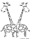Cartoon Animal Picture Coloring Page5 