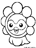 Castform Sunny Coloring Page 