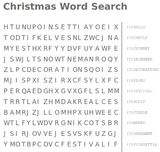 christmas word search