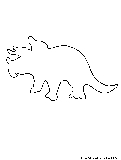 dinosaur outline1