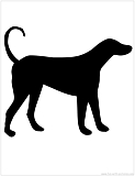 dog2 silhouette