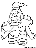 Dusclops Coloring Page 