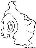 Duskull Coloring Page 