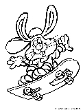Easter Bunnies Coloring Page12 