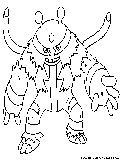 Electivire Coloring Page 