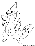 Floatzel Coloring Page 