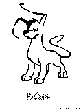 Gelert Coloring Page 