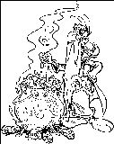 Getafix Coloring Page 