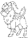Gogoat Coloring Page 