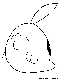 Gulpin Coloring Page 