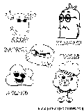 Gumball Characters Coloring Page 