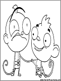 Gus And Wally Coloring Page 