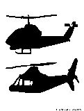 helicopters silhouette