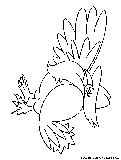 Honchkrow Coloring Page 