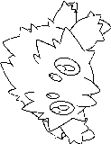 Joltik Coloring Page 