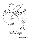 Kabutops Coloring Page 