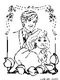 Ken Barbie Coloring Page 