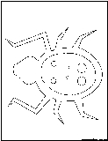 ladybug outline